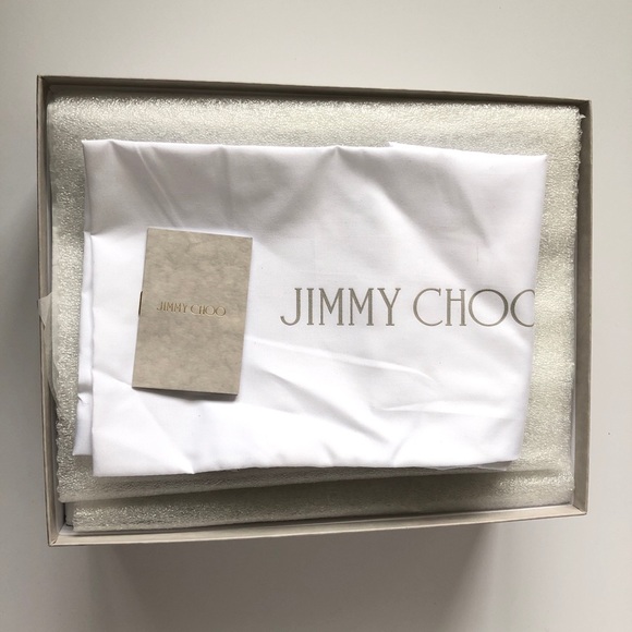 JIMMY CHOO BLACK HEELED SANDAL - BRAND NEW IN BOX! - Picture 6 of 7